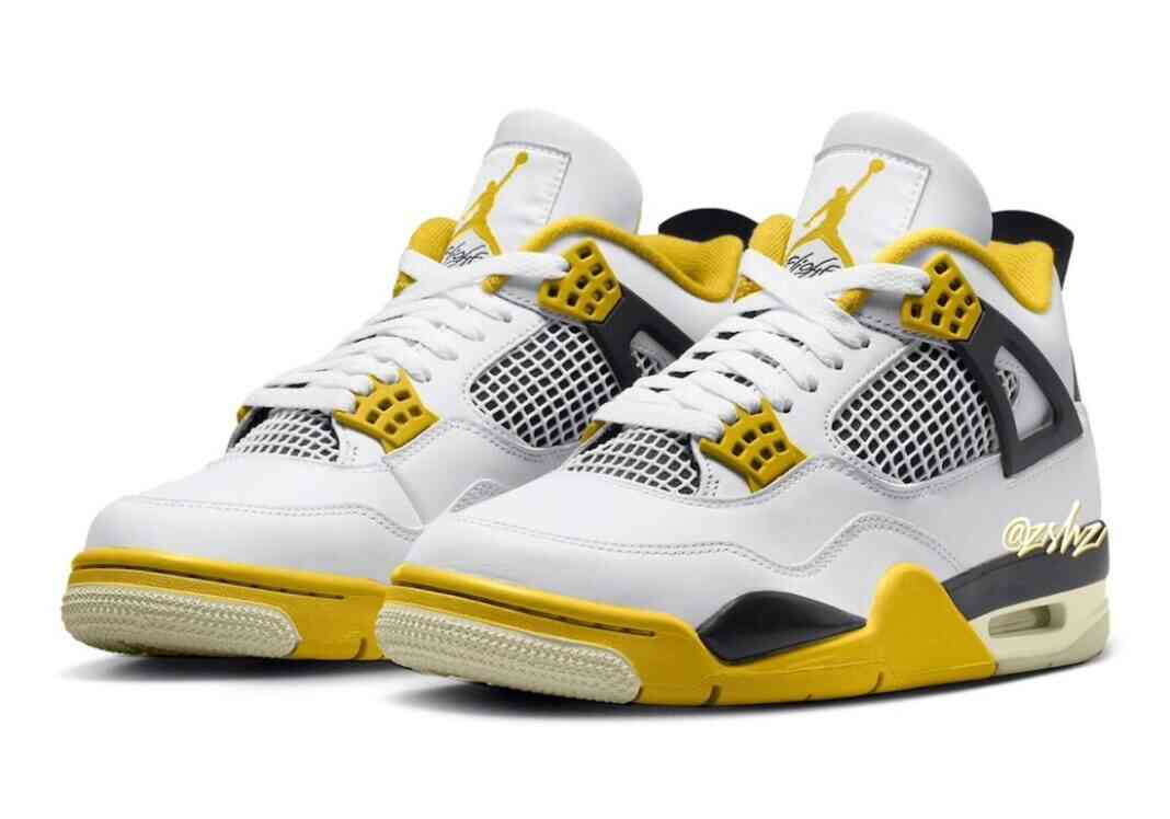 运动鞋, Jordan, AJ4, Air Jordan 4, Air Jordan - “Air Jordan 4 ‘Vivid Sulfur’ 将于2024年四月发布”