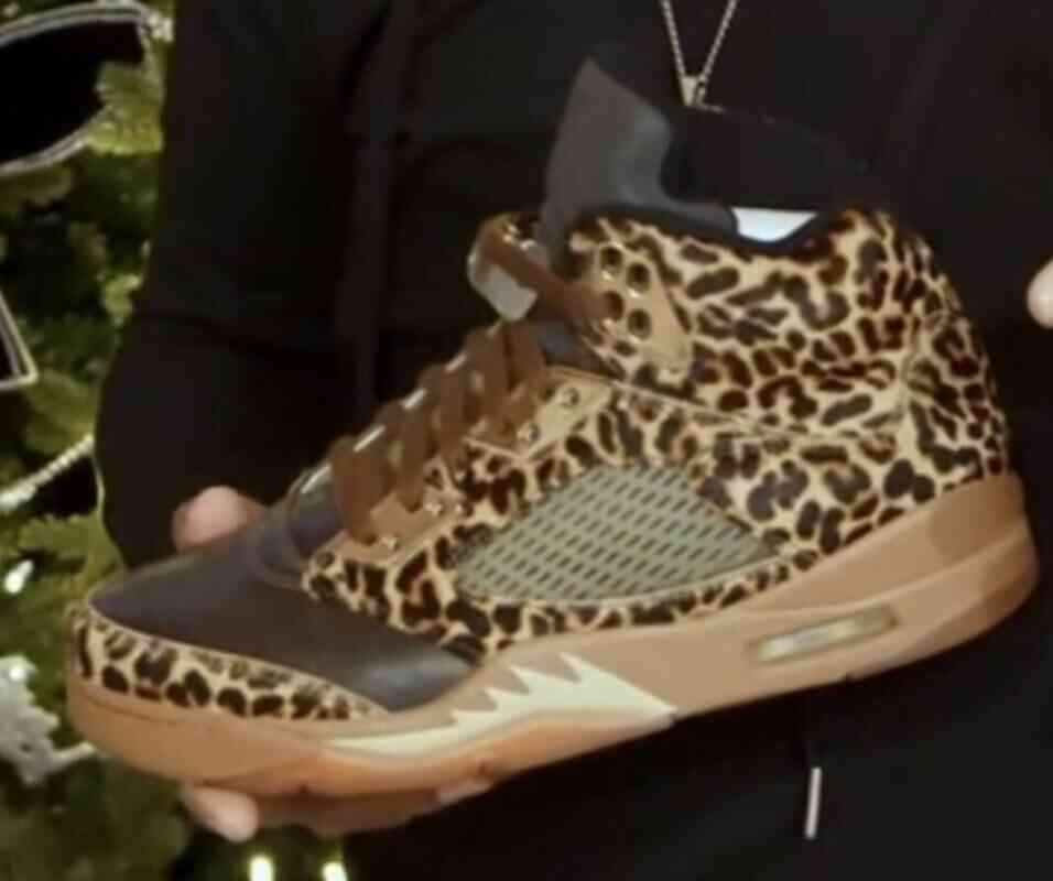 运动鞋, PE, Jordan, Air Jordan 5, Air Jordan - 金特里·汉弗莱透露，2023年圣诞节将推出“Cheetah” PE Air Jordan 5