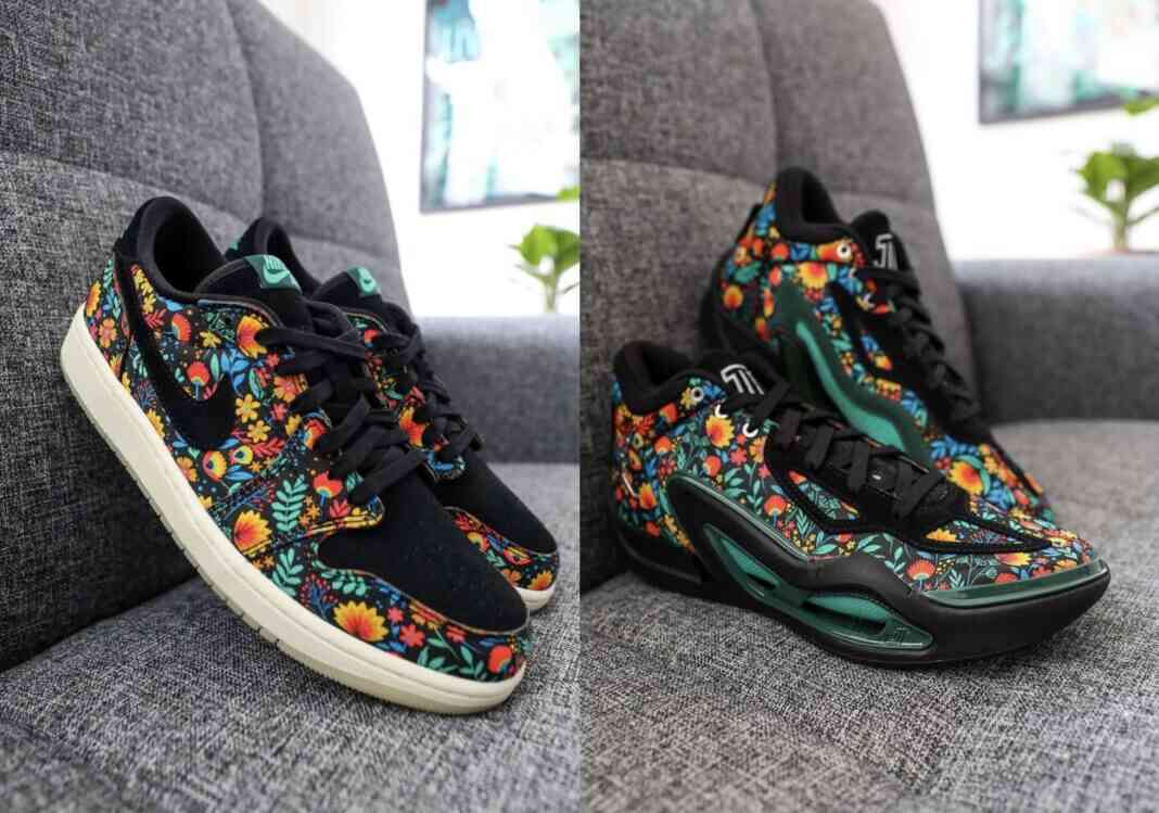 PE, Jordan Tatum 1, Air Jordan 1 Low, Air Jordan 1, Air Jordan - 杰森·塔图姆的Air Jordan 1 Low / Tatum 1“欢迎来到花园”PE