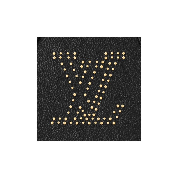 LOUIS VUITTON ONTHEGO 可拆卸可调节肩带字母图案 粒面牛皮革 托特包Tote包购物袋手提包 小号 女款 黑色