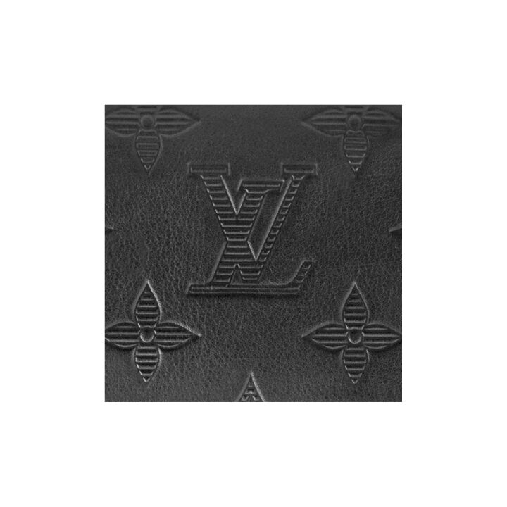 LOUIS VUITTON Discovery 短款 皮革 钱包 男款 黑色