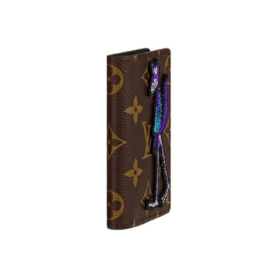 LOUIS VUITTON 路易威登  21春夏秀款 Pocket Organizer 中号印花翻盖钱包 男款 老花棕色