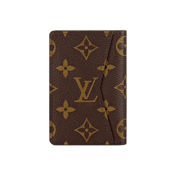 LOUIS VUITTON 路易威登  21春夏秀款 Pocket Organizer 中号印花翻盖钱包 男款 老花棕色