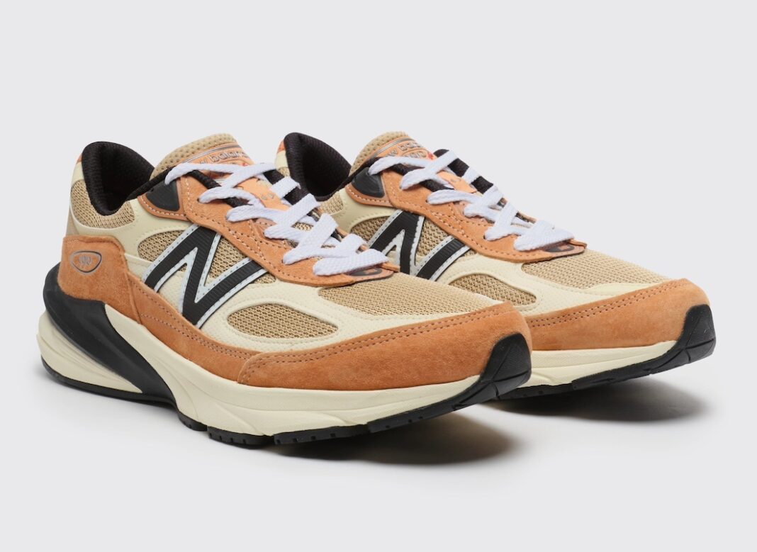 运动鞋, 球鞋, New Balance 990v6, New Balance 990, New Balance, 990v6 - 2023年12月发布的美国制造的新百伦990v6 “Sepia Stone”