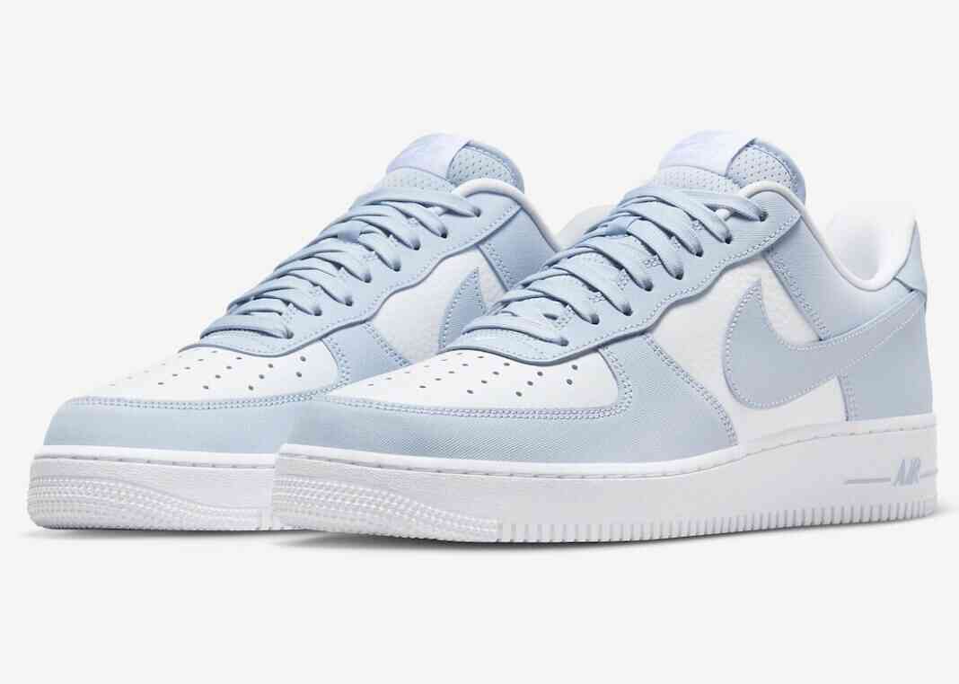 球鞋, Nike Air Force 1 Low, Nike Air Force 1, Nike, Air Force 1 - 耐克Air Force 1低帮鞋“浅蓝兵械”将于2024年春季发售。