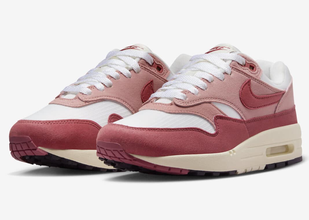 Nike Sportswear, Nike Air Max 1, Nike Air Max, Nike, Air Max 1 - 现已发售：Nike Air Max 1 “红色星尘”