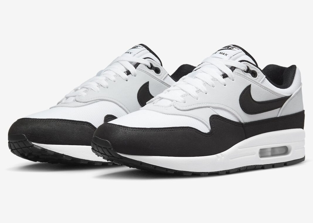 服装, Nike Air Max 1, Nike Air Max, Nike, Black, Air Max 1 - 2024年1月,Nike Air Max 1 "White/Black" 正式面世