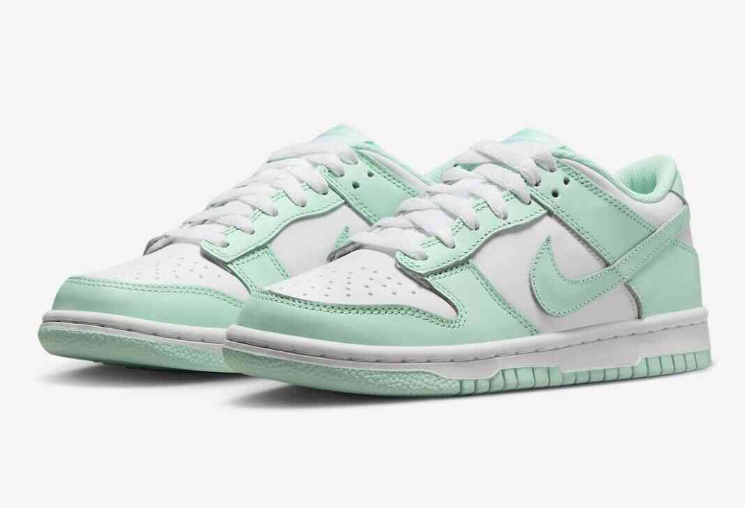 运动鞋, Nike Dunk Low, Nike, Dunk Low, Dunk - 2024年春季发布儿童款Nike Dunk Low “Mint Foam”