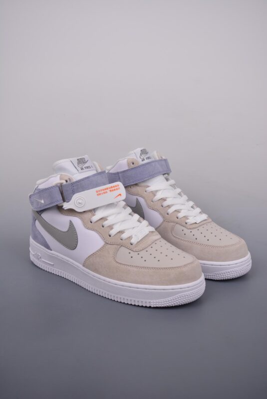 运动鞋, Nike Air Force 1 Mid, Nike Air Force 1, Nike, Air Force 1 - Nike Air Force 1 MID 浅灰蓝 鞋子类型：空军鞋 货号：AL6896 557K