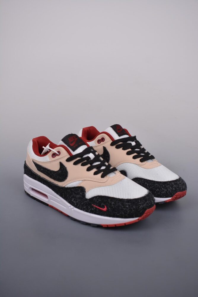 跑步鞋, Nike Air Max 1, Nike Air Max, Nike, Air Max 1 - Nike Air Max 1 复刻米黑 纯原版本 休闲跑步鞋 FD5743 200J