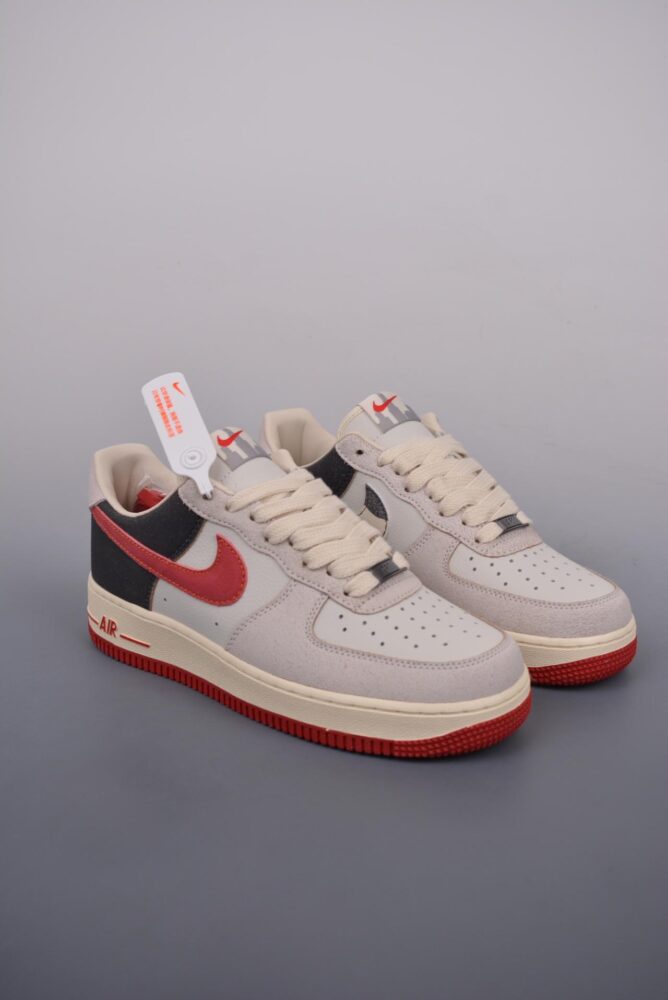 Nike Air Force 1 Low, Nike Air Force 1, Nike, Air Force 1 Low, Air Force 1 - Nike Air Force 1 Low 白红 原楦头原纸板 打造纯正空军版型 官方货号：FQ8743 121K