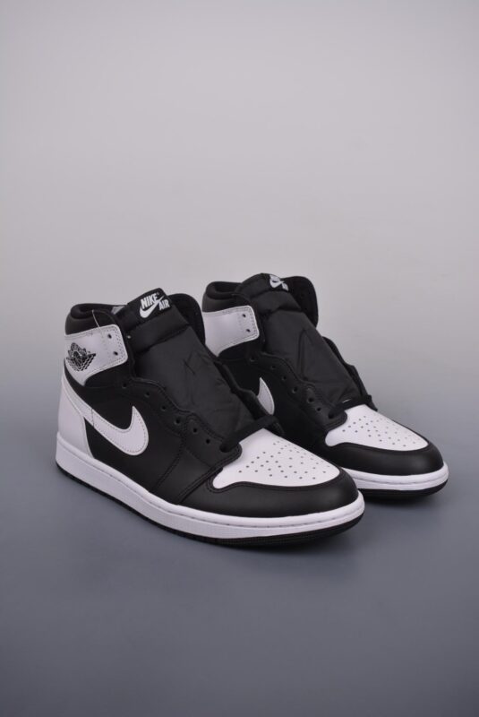 RO, Jordan, Air Jordan 1 Retro, Air Jordan 1, Air Jordan - Air Jordan 1 Retro "Reverse Panda" 黑白熊猫脚趾 官方货号：DZ5485 010F