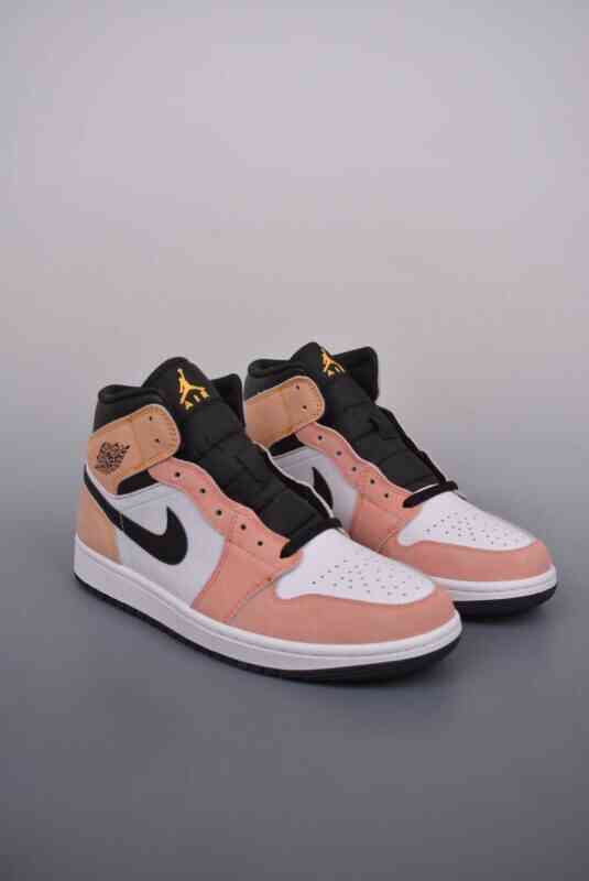 运动鞋, Jordan, Air Jordan 1 Mid, Air Jordan 1, Air Jordan - Air Jordan 1 Mid 粉橙渐变 货号：DX4332 800H8