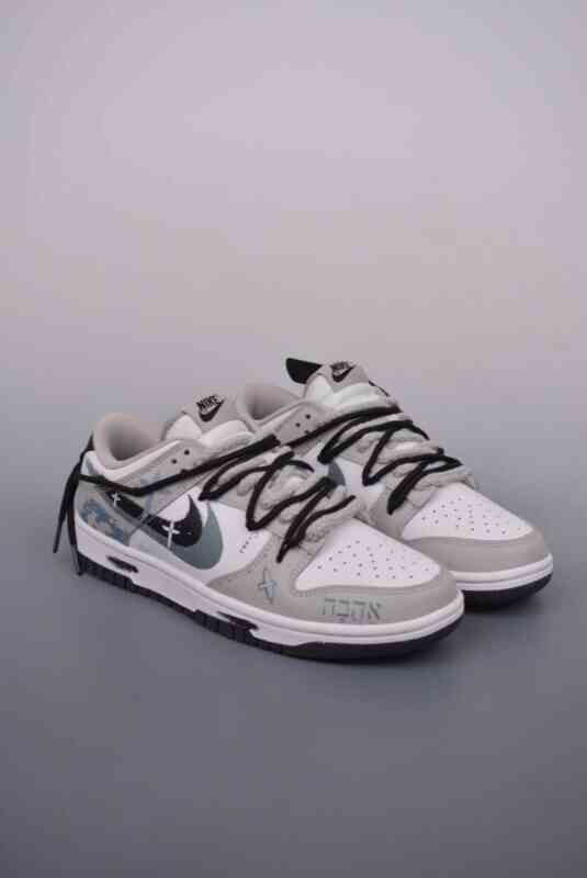 SB Dunk Low, Nike SB Dunk Low, Nike, Dunk Low, Dunk - Nike SB Dunk Low 笔刷涂鸦 十字架
官方货号: FD0661 100SH