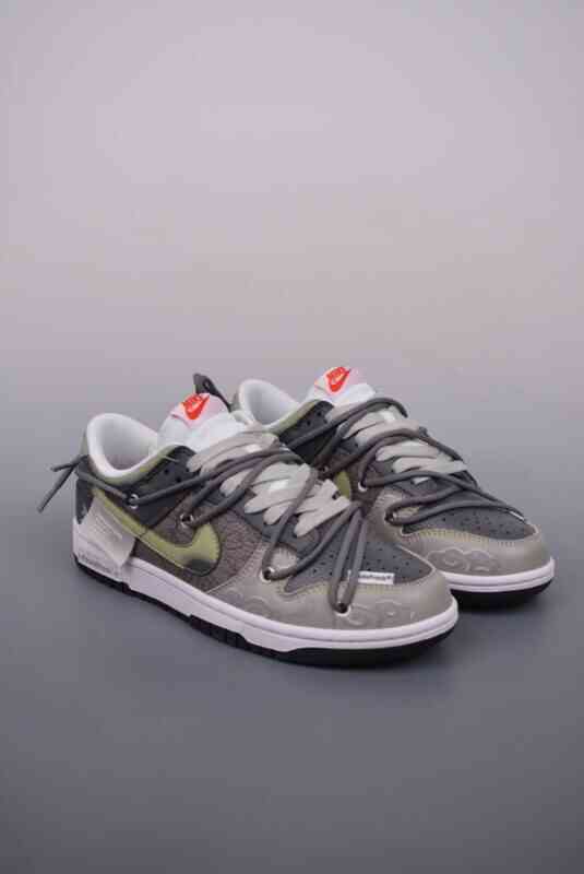 解构, SB Dunk Low, Nike SB Dunk Low, Nike, Dunk Low, Dunk - Nike SB Dunk Low 熊猫恶作剧 Moon黑绿