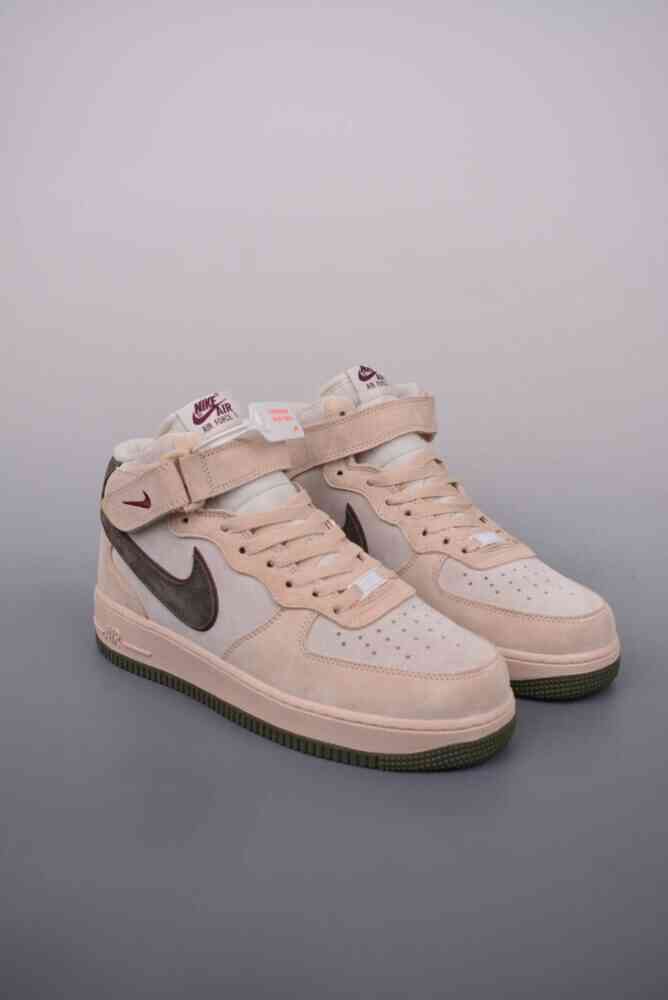 - Nike Air Force 1 MID 麂皮海贼王联名