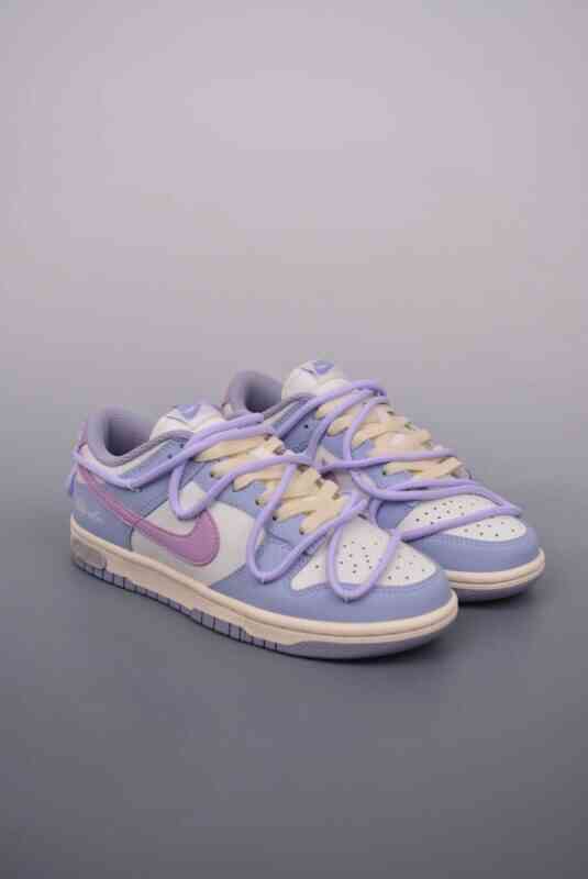 解构, SB Dunk Low, Nike SB Dunk Low, Nike, Dunk Low, Dunk, DD1503 500 - Nike SB Dunk Low 梦幻法式 郁金香爱心扣 鞋子类型 解构抽绳鞋带, 品牌: Nike, 系列: SB Dunk, 颜色: 梦幻法式, 货号: DD1503 500J