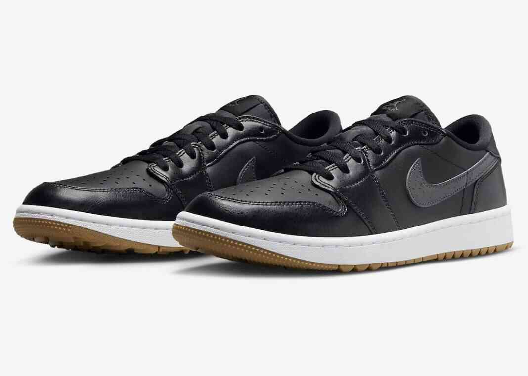 Air Jordan 1 Low Golf, Air Jordan 1 Low, Air Jordan 1, Air Jordan - 2024年1月，Air Jordan 1 Low Golf "Black Gum" 正式发售。