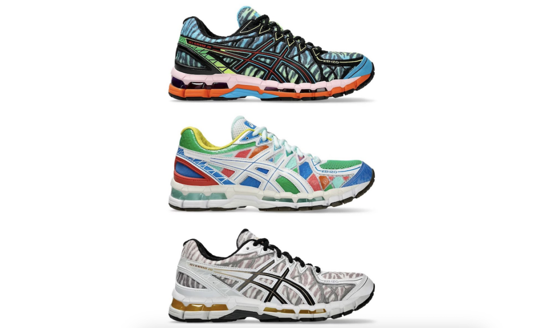 运动鞋, PE, Nigo, KENZO, Asics Gel Kayano - 20年系列KENZO x ASICS GEL-Kayano将于2024年1月发布