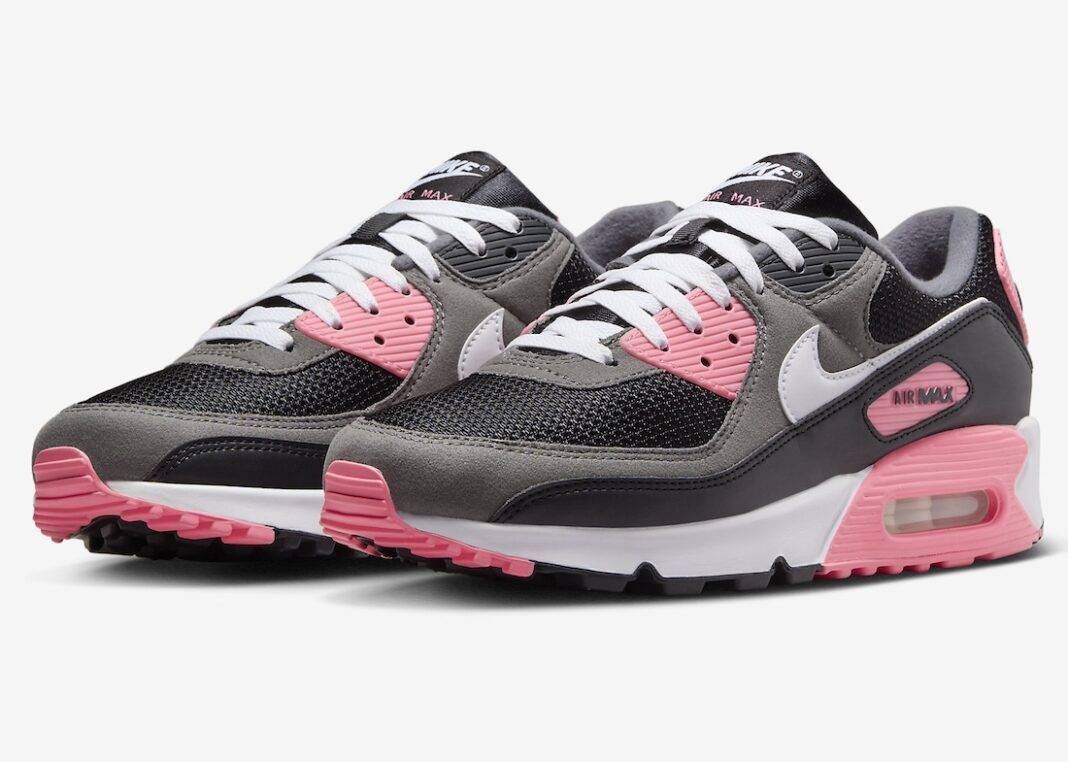 RO, Nike Air Max 90, Nike Air Max, Nike, Black, Air Max 90 - 2024年春季发布Nike Air Max 90 “Black Rose”