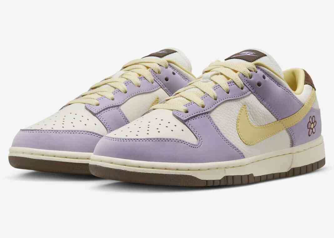 运动鞋, 耐克运动鞋, 球鞋, Premium, Nike Dunk Low, Dunk Low, Dunk - 2024年春季发布耐克Dunk Low Premium“Lilac Bloom”