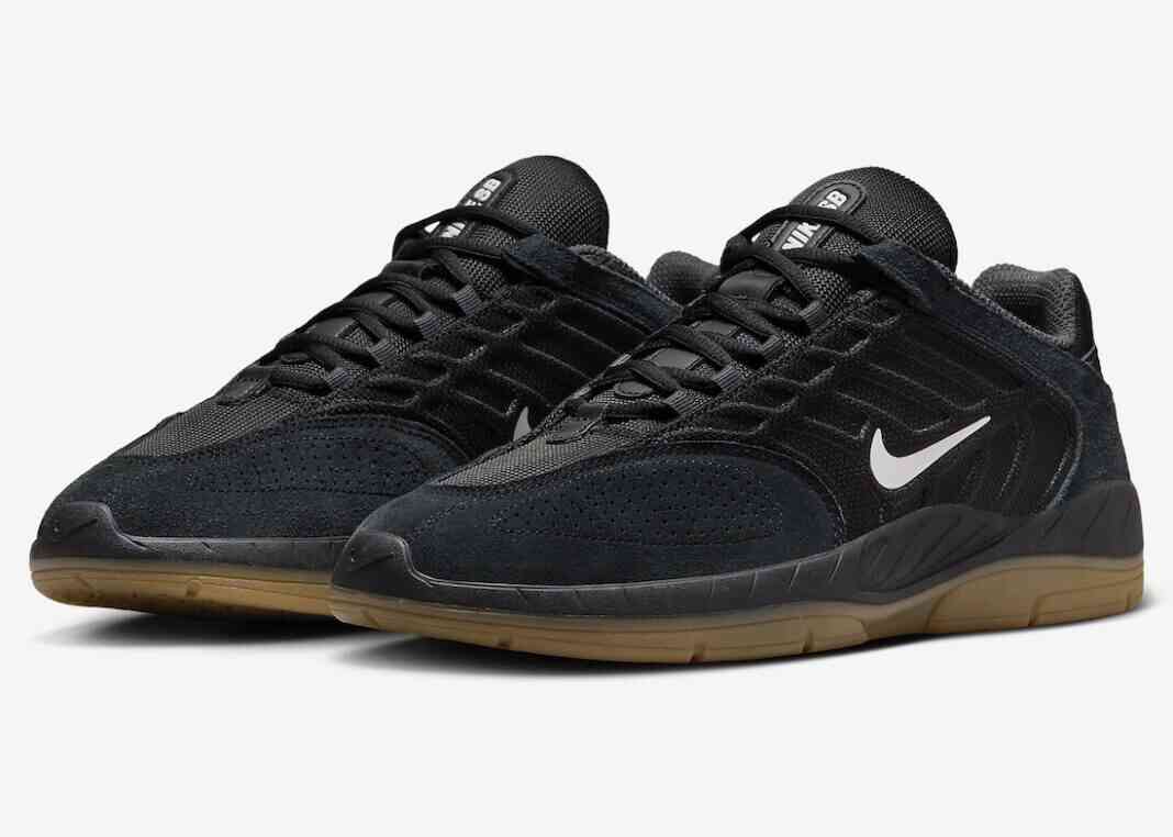 运动鞋, Nike SB Vertebrae, Nike, Black - 2024年春季发布 Nike SB Vertebrae “Black Gum”