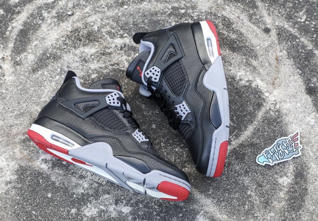 迈克尔·乔丹, FV5029-006, Air Jordan 4 Bred, Air Jordan 4 - “Air Jordan 4‘ Bred Reimagined’将于2月17日发布”